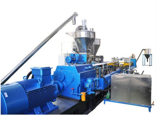 Extrudeuse pour thermoplastiques biodégradables - TSE-85  - Nanjing Haisi Extrusion Equipment Co., Ltd. - bivis / pour l'industrie alimentaire / pour PP