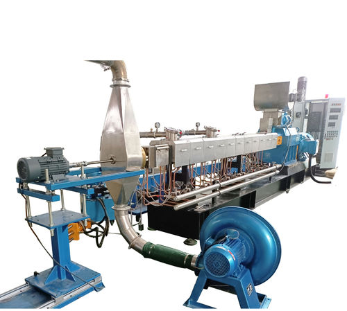 Extrudeuse bivis - TSE series - Nanjing Haisi Extrusion Equipment Co., Ltd. - pour thermoplastiques biodégradables / compacte