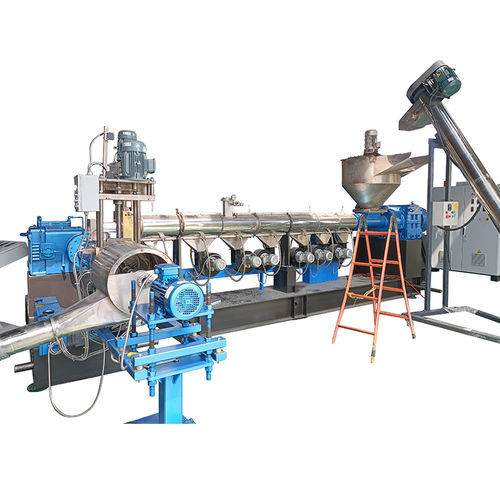 Extrudeuse de recyclage - HMS - Nanjing Haisi Extrusion Equipment Co., Ltd. - pour PP / pour PE / de films plastiques