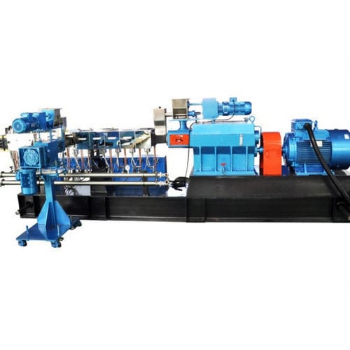 Ligne d'extrusion double vis - TSE-65  - Nanjing Haisi Extrusion Equipment Co., Ltd. - de compoundage / pour thermoplastiques / pour masterbatch
