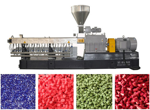 Extrudeuse bivis - TSH series - Nanjing Haisi Extrusion Equipment Co., Ltd. - de granulation / pour masterbatch / résistante à la corrosion