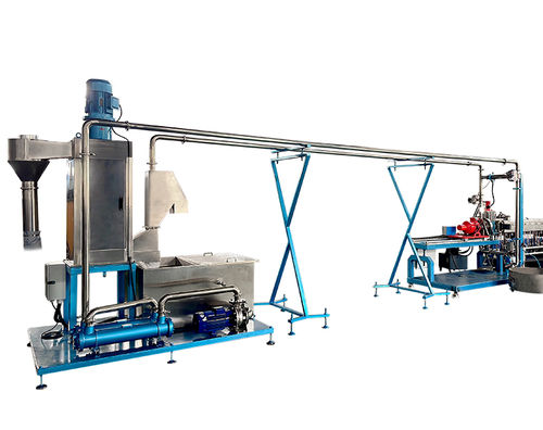 Ligne d'extrusion de granulation - TSE - Nanjing Haisi Extrusion Equipment Co., Ltd. - pour PVC