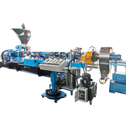 Extrudeuse bivis - TSE-95D  - Nanjing Haisi Extrusion Equipment Co., Ltd. - de compoundage / pour ABS / pour PET