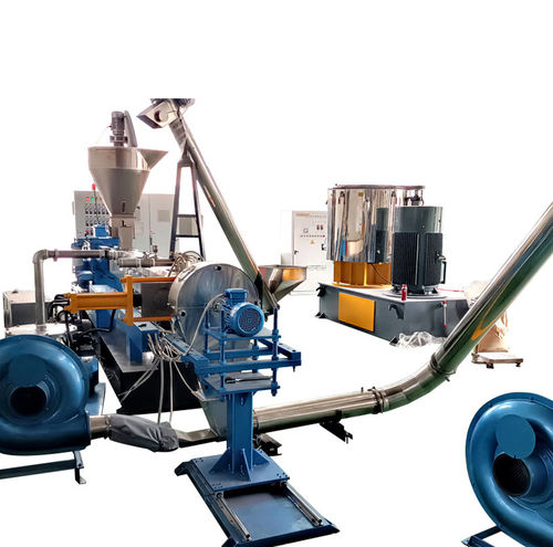Extrudeuse de granulation - TSH-75 - Nanjing Haisi Extrusion Equipment Co., Ltd. - pour thermoplastiques biodégradables / bivis