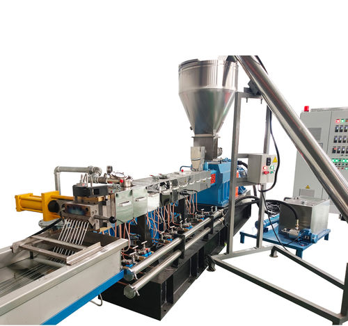 Extrudeuse bivis - SJ series - Nanjing Haisi Extrusion Equipment Co., Ltd. - de recyclage / pour PP / pour ABS