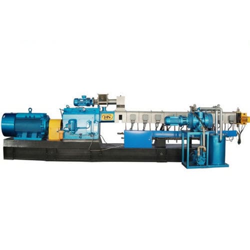 Granulateur bivis - TSE-95B  - Nanjing Haisi Extrusion Equipment Co., Ltd. - pour déchêts en matières plastiques