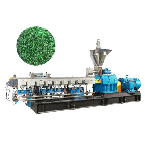 Granulateur bivis - TSE-75 - Nanjing Haisi Extrusion Equipment Co., Ltd. - pour polymères / pour la plasturgie / compact