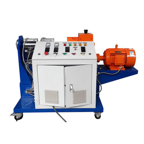 Extrudeuse monovis - SJ-25 - Nanjing Haisi Extrusion Equipment Co., Ltd. - de laboratoire / compacte