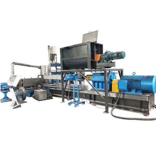 Extrudeuse bivis - SP series - Nanjing Haisi Extrusion Equipment Co., Ltd. - de compoundage / pour PVC / pour câble