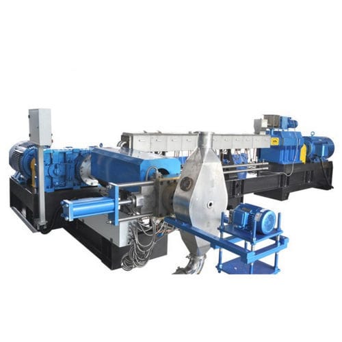 Ligne d'extrusion multi-étagée - SP series - Nanjing Haisi Extrusion Equipment Co., Ltd. - de granulation / pour thermoplastiques / pour granulés en plastique