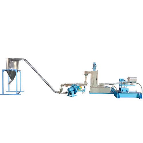 Système de granulation en tête à anneau d'eau - Nanjing Haisi Extrusion Equipment Co., Ltd. - de compoundage / pour PE / pour HDPE