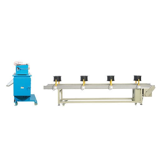 Système de granulation à jonc - TSE-75 - Nanjing Haisi Extrusion Equipment Co., Ltd. - en tête refroidi par air / bivis / pour PVC