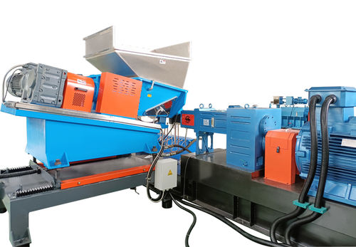 Alimentateur bi-vis - Nanjing Haisi Extrusion Equipment Co., Ltd. - de poudre / de film / de plaques