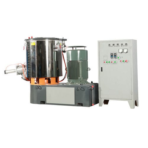 Mélangeur dynamique - SHR series - Nanjing Haisi Extrusion Equipment Co., Ltd. - vertical / batch / de solides