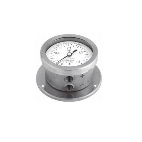 Manomètre différentiel - DB  - Delta Mobrey Limited - à cadran / NPT 1/4 / en acier inoxydable