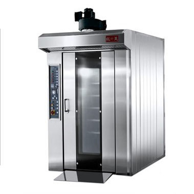Four de boulangerie à chariot rotatif - HX-32-01 - Guangzhou Hongling Electric Heating Equipment - à pain / de gâteaux / pour biscuits