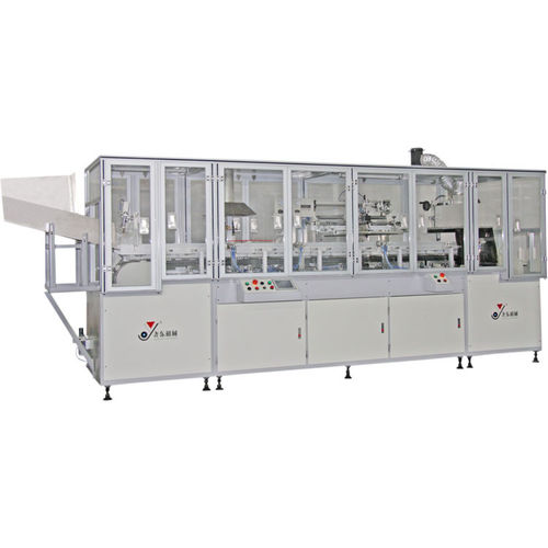 Machine de sérigraphie automatique - YD-SPA101/1C - Dongguan Yaodong Machinery Manufacturing Co., Ltd. - monochrome / pour bouteilles en plastique / avec système de polymérisation par UV