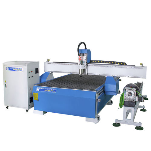 Détoureuse CNC - Lz-1325R - Guangzhou Dragon Diamond Technology Co., Ltd. - 4 axes / à bois / pour usage intensif