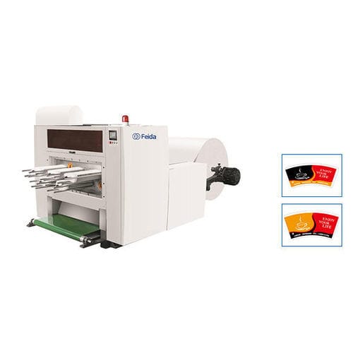 Poinçonneuse roulage - FDC series - Zhejiang Feida Machinery Co., Ltd. - automatique / pour papier / de gobelet carton