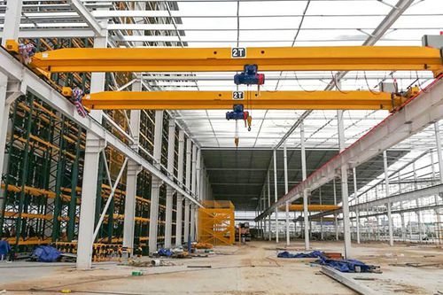 Pont roulant monopoutre - LDA - Henan Kuangshan Crane Co., Ltd. - pour charge légère / pour entrepôt