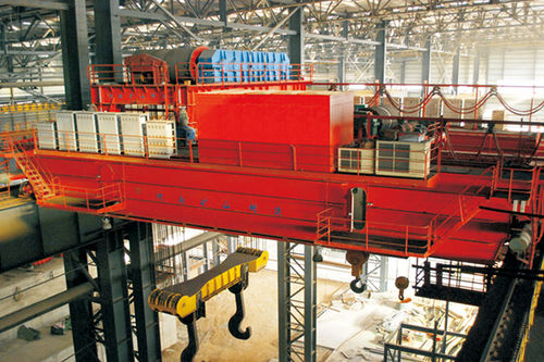 Pont roulant profilé en acier - YZS - Henan Kuangshan Crane Co., Ltd. - pour atelier / pour soulever du métal en fusion