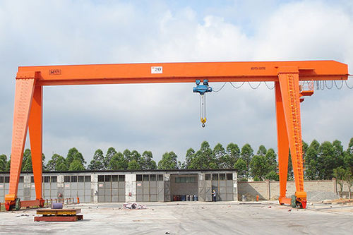 Portique sur rail - MH - Henan Kuangshan Crane Co., Ltd. - pour atelier / pour entrepôt / monopoutre