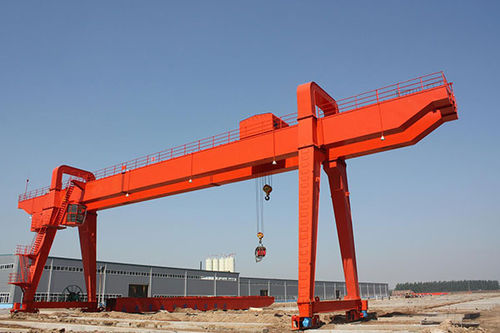 Portique sur rail - MG - Henan Kuangshan Crane Co., Ltd. - pour atelier / pour entrepôt / bipoutre