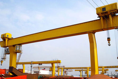 Portique sur rail - Henan Kuangshan Crane Co., Ltd. - de soudage / en acier