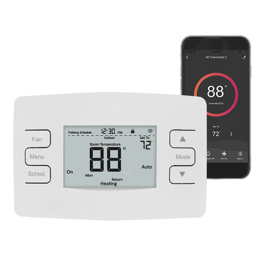 Thermostat CTN - HTW-MT09 - Hotowell International Co., Limited - programmable / 24 Vca / en plastique