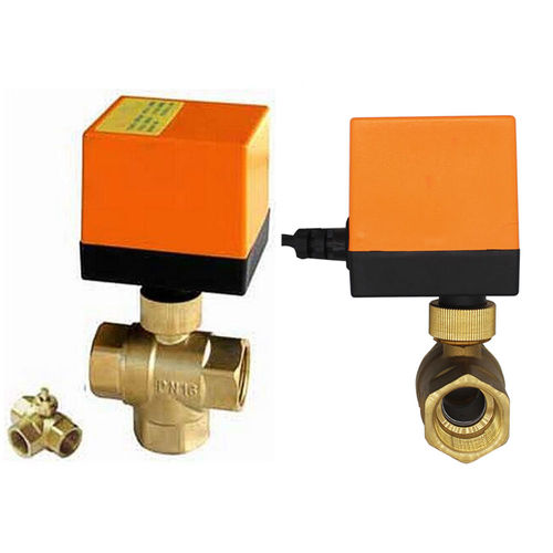 Vanne à boisseau sphérique - HTW-EG series - Hotowell International Co., Limited - électrique / d'arrêt / pour eaux chaudes