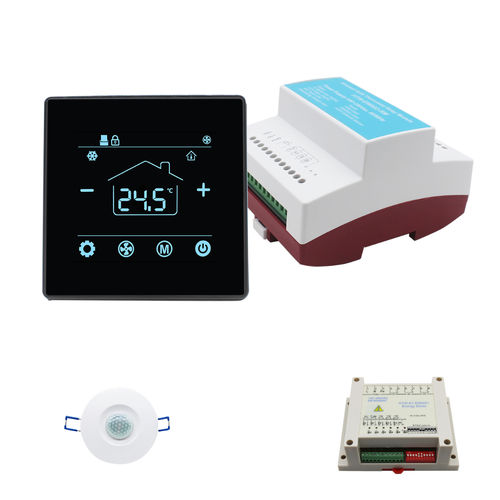 Thermostat pour HVAC - HTW-EW002 - Hotowell International Co., Limited - d'ambiance / pour ventiloconvecteur / numérique