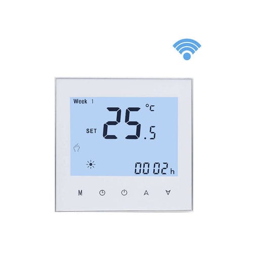 Thermostat CTN - HTW-WF01 - Hotowell International Co., Limited - programmable / 240 Vca / en plastique