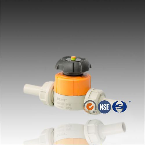 Vanne à membrane - Huasheng Pipeline Technology Company - manuelle / filetée / en ligne