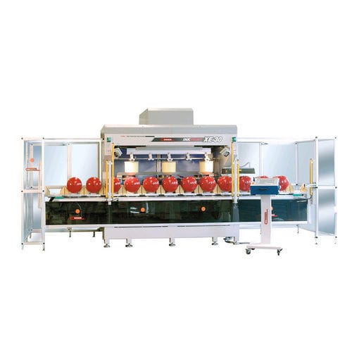 Machine de tampographie à encrier hermétique - XE30 5C - COMEC ITALIA - automatique / à 5 couleurs / pour bouteilles de gaz