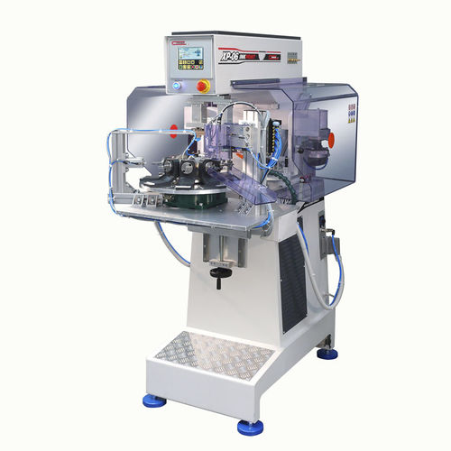 Machine de tampographie à encrier hermétique - COMEC ITALIA - semi-automatique / à 2 couleurs / pour interrupteur électrique