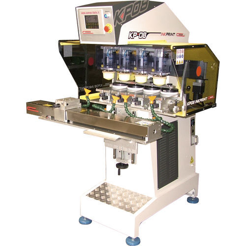 Machine de tampographie à encrier fermé - INKPRINT KP08 4C T.I - COMEC ITALIA - automatique / à 4 couleurs / électropneumatique