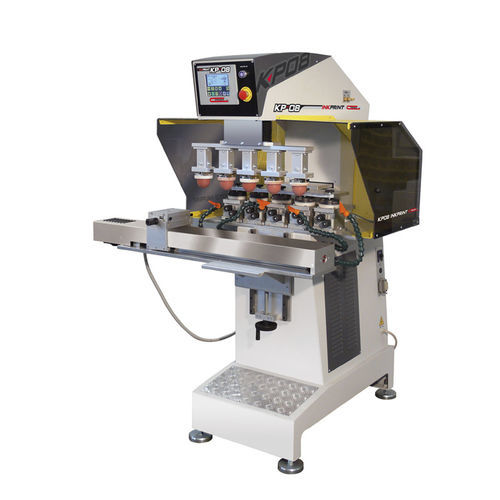 Machine de tampographie à encrier hermétique - INKPRINT KP08 5C T.I - COMEC ITALIA - automatique / à 5 couleurs / pour l'industrie cosmétique