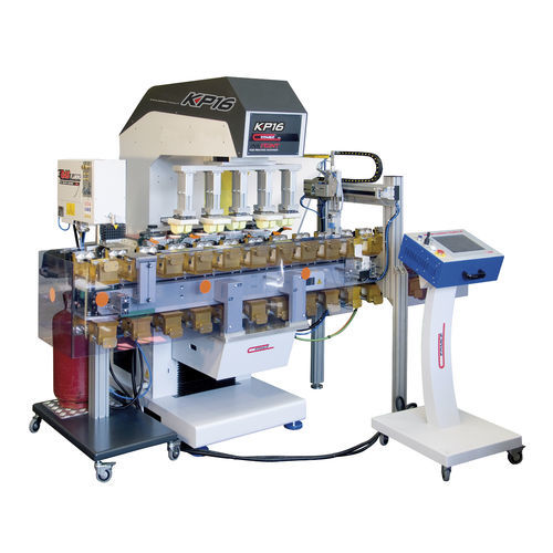 Machine de tampographie à encrier fermé - INKPRINT KP16 5C T.I. - COMEC ITALIA - automatique / à 5 couleurs / électropneumatique