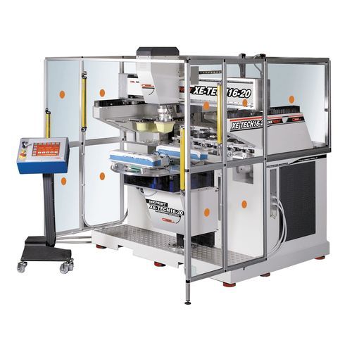 Machine de tampographie à encrier hermétique - XE TECH16-20 - COMEC ITALIA - automatique / couleur / avec écran tactile