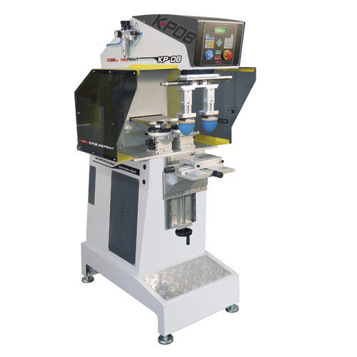 Machine de tampographie à encrier hermétique - INKPRINT KP08 2C T.I. - COMEC ITALIA - automatique / à 2 couleurs / électropneumatique
