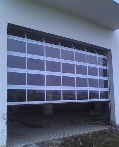 Porte à enroulement - G-Force Tech Development Co., Limited - en aluminium anodisé / pour l'extérieur / pour garage