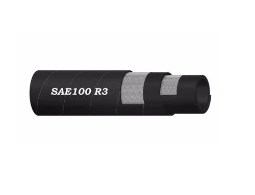 Tuyau flexible hydraulique - SAE 100 R3 - Qingdao Hyrubbers Co., Ltd. - en caoutchouc synthétique / synthétique / résistant à l'abrasion