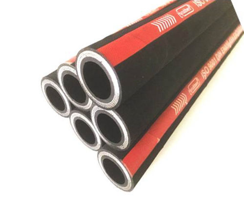 Tuyau flexible hydraulique - DIN EN 856 4SH - Qingdao Hyrubbers Co., Ltd. - en caoutchouc synthétique / pour applications haute pression / pour applications minières