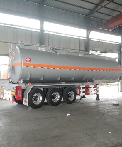 Semi-remorque citerne - Shandong Liangshan Huayu Group Auto Manufactory Co., Ltd. - à 3 essieux / tractée