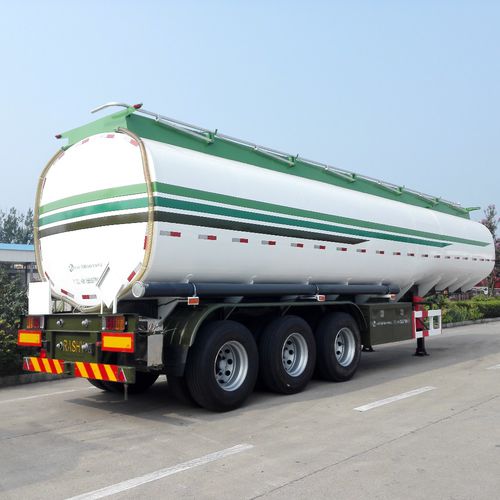 Semi-remorque citerne - Shandong Liangshan Huayu Group Auto Manufactory Co., Ltd. - à 3 essieux / tractée