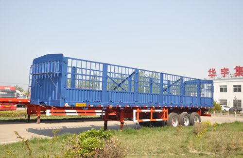 Semi-remorque porte-conteneur - Shandong Liangshan Huayu Group Auto Manufactory Co., Ltd. - pour marchandise / tractée