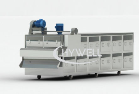 Sécheur à air chaud - DW - Hywell Machinery Company - batch / de gaz / alimentateur