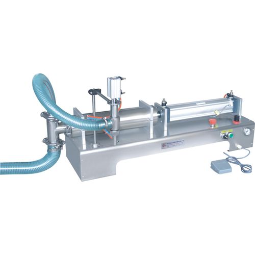 Remplisseuse semi-automatique - G1WGDB - Zhejiang Haizhou Packing Machine Co., Ltd. - à pédale / de bouteilles / de liquides