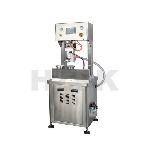 Capsuleuse à vide - GJV-20 - Zhejiang Haizhou Packing Machine Co., Ltd. - automatique / pour récipients en verre / pour bouteilles en verre