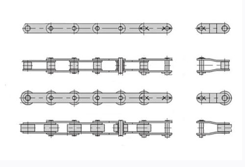 Chaîne de transmission - C2040SS - Hangzhou Qianjiang Chain Industries Company - en inox / double / convoyeur